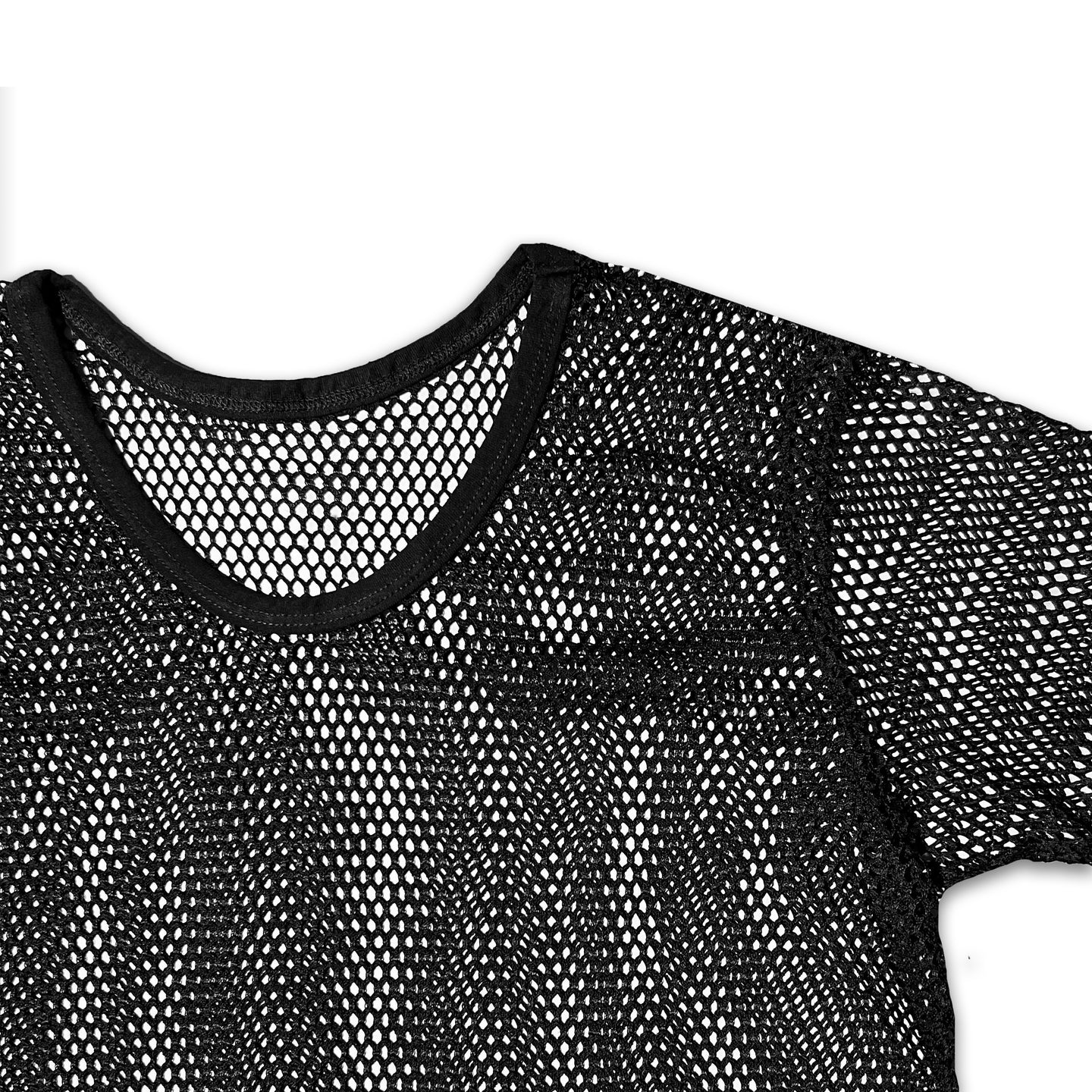 Black Mesh T-shirt