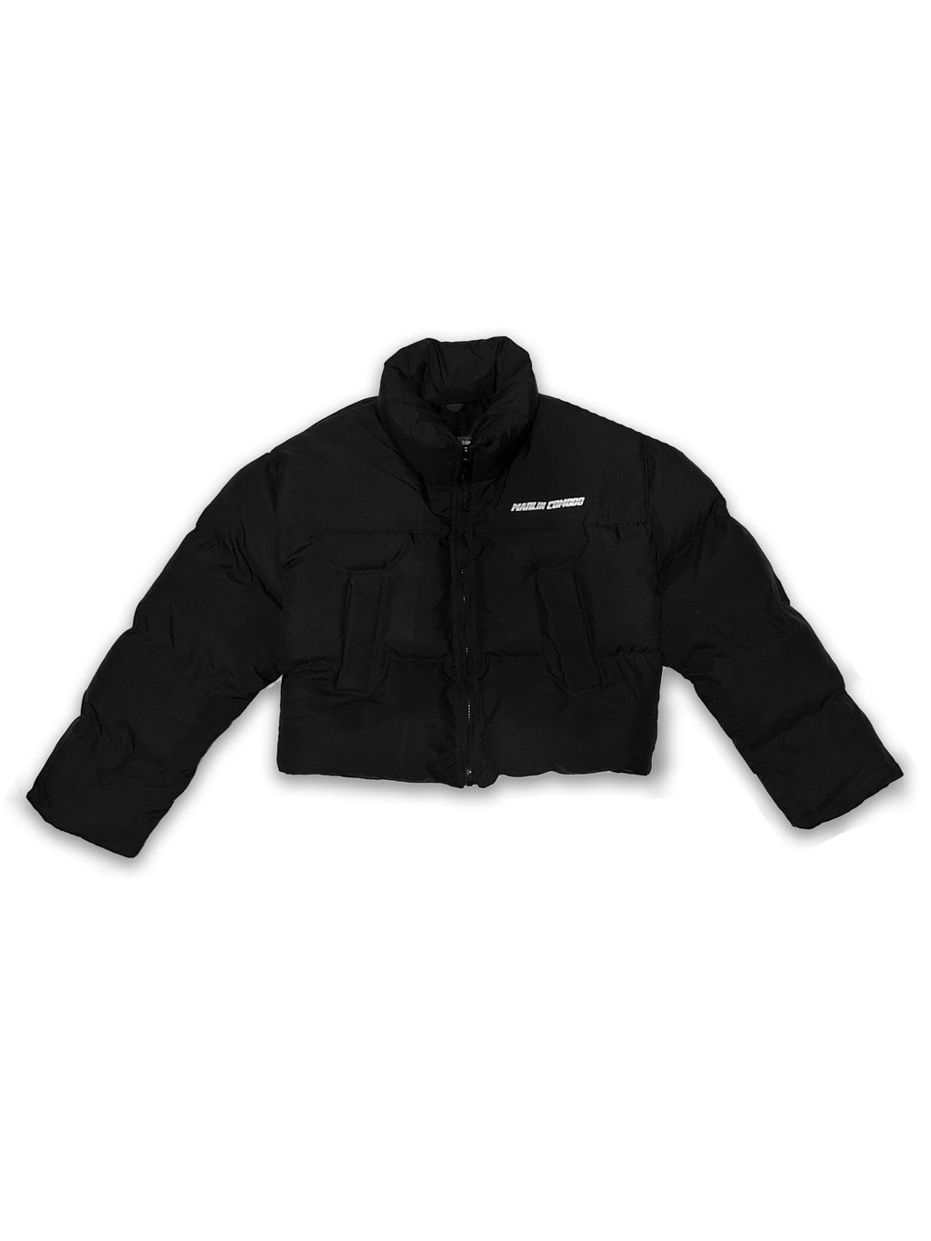 Cropped puffer jacket