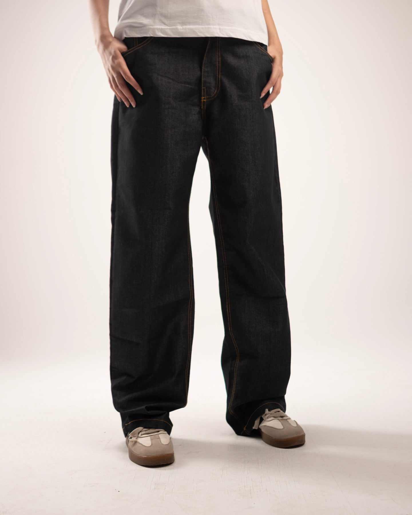 Raw jeans