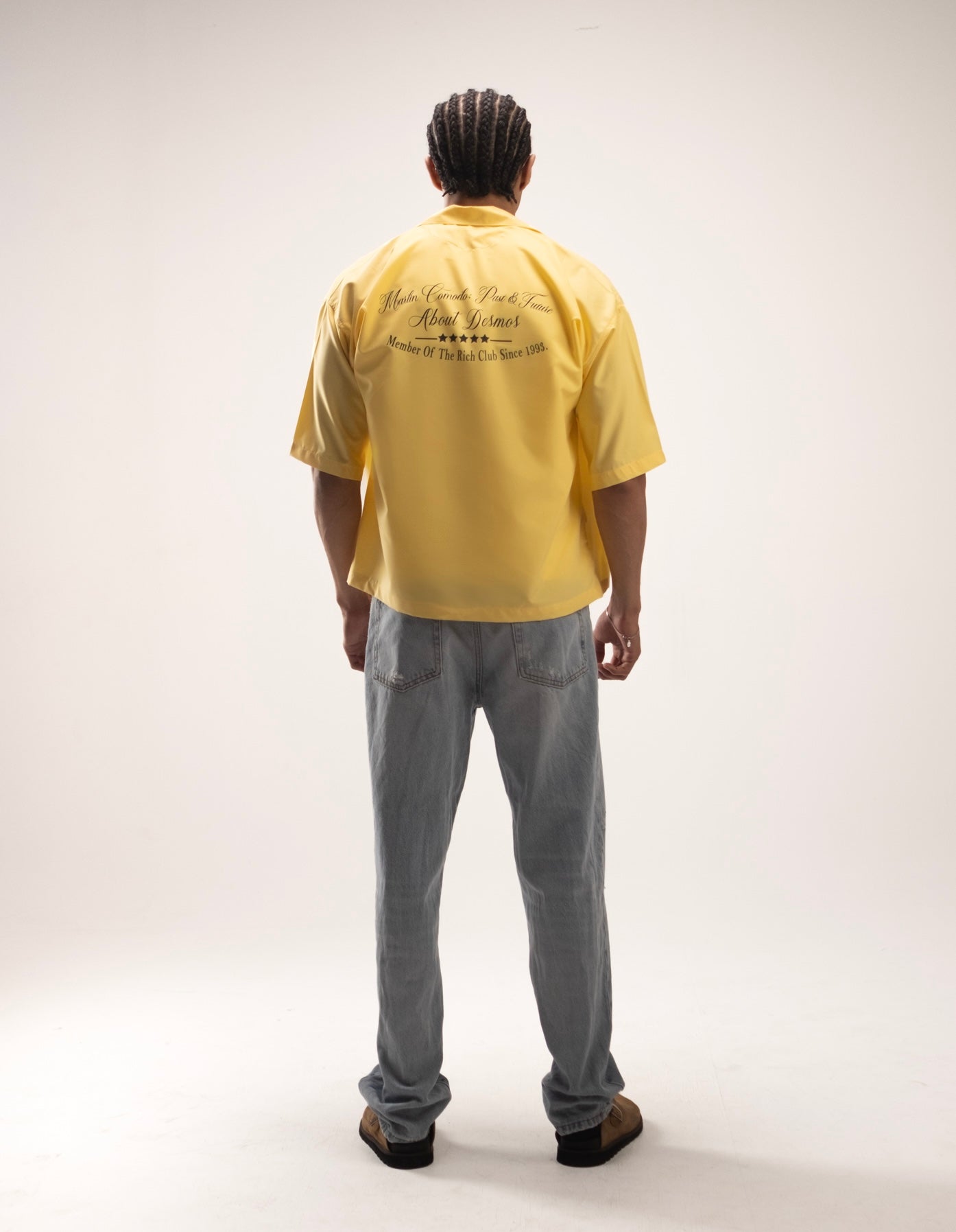 Boxy fit Shirt in yellow