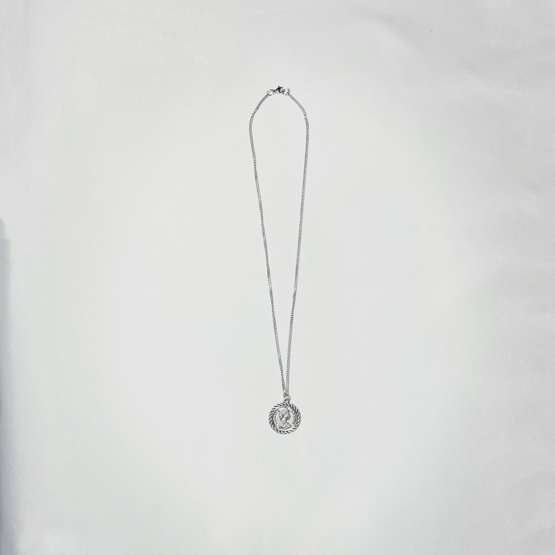Greek coin necklace