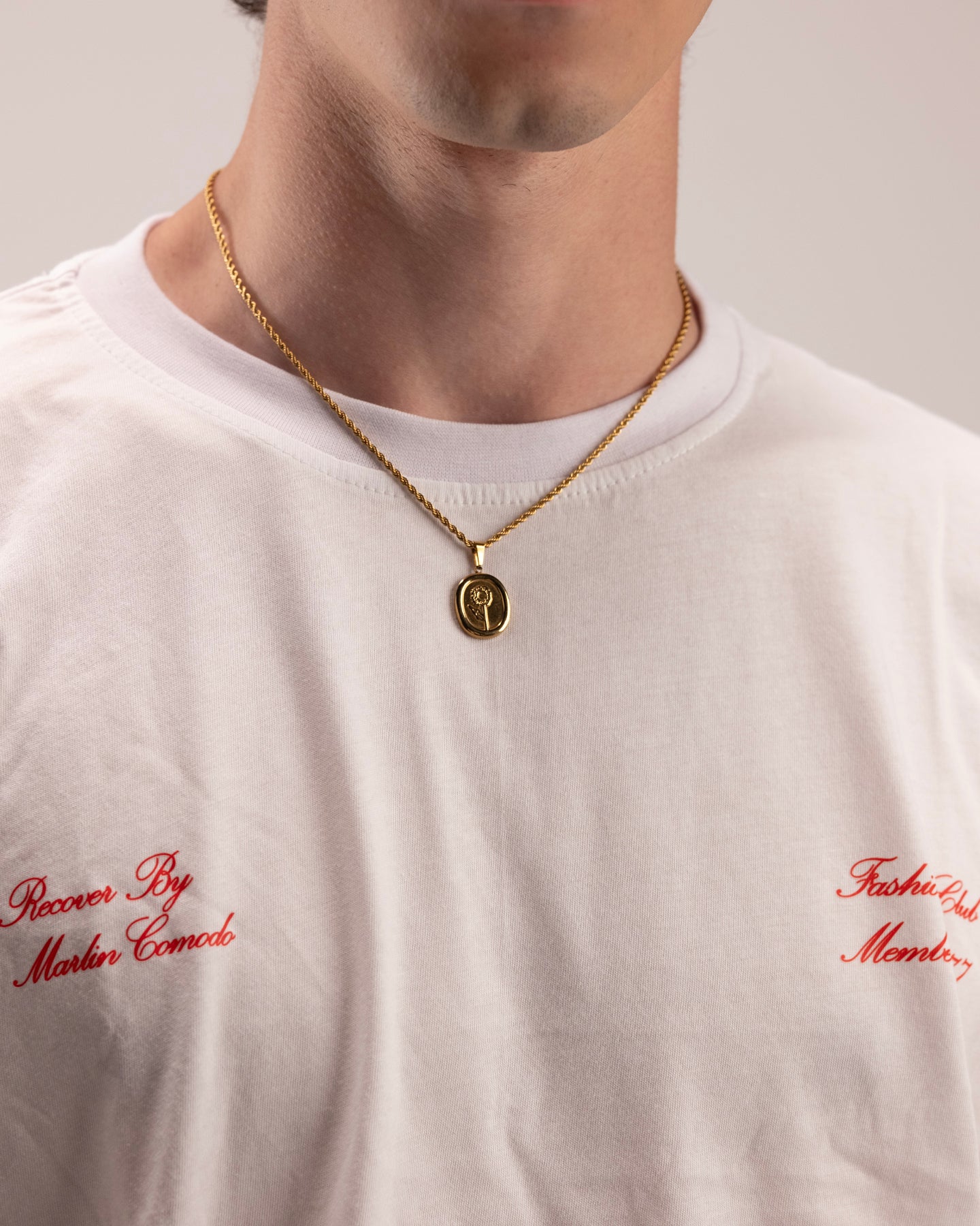 Rose gold  necklace