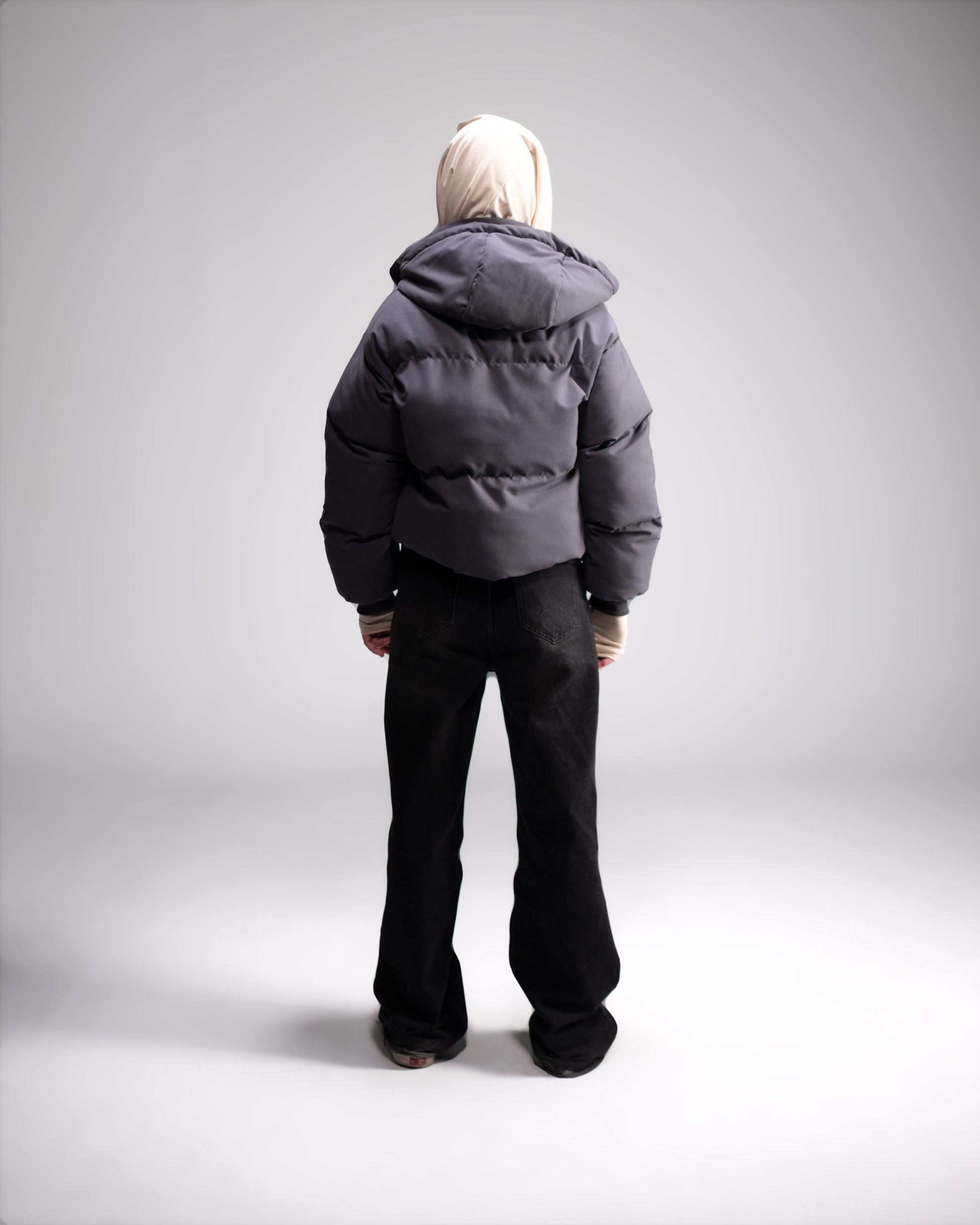 Gray Puffer jacket