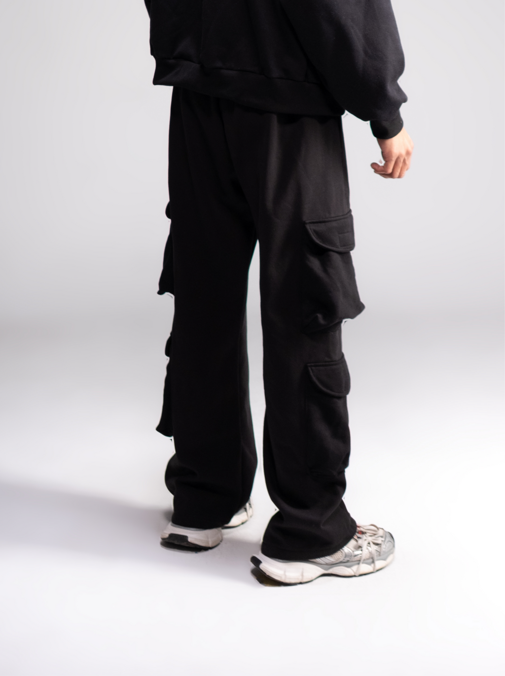Wide leg pants with big pockets