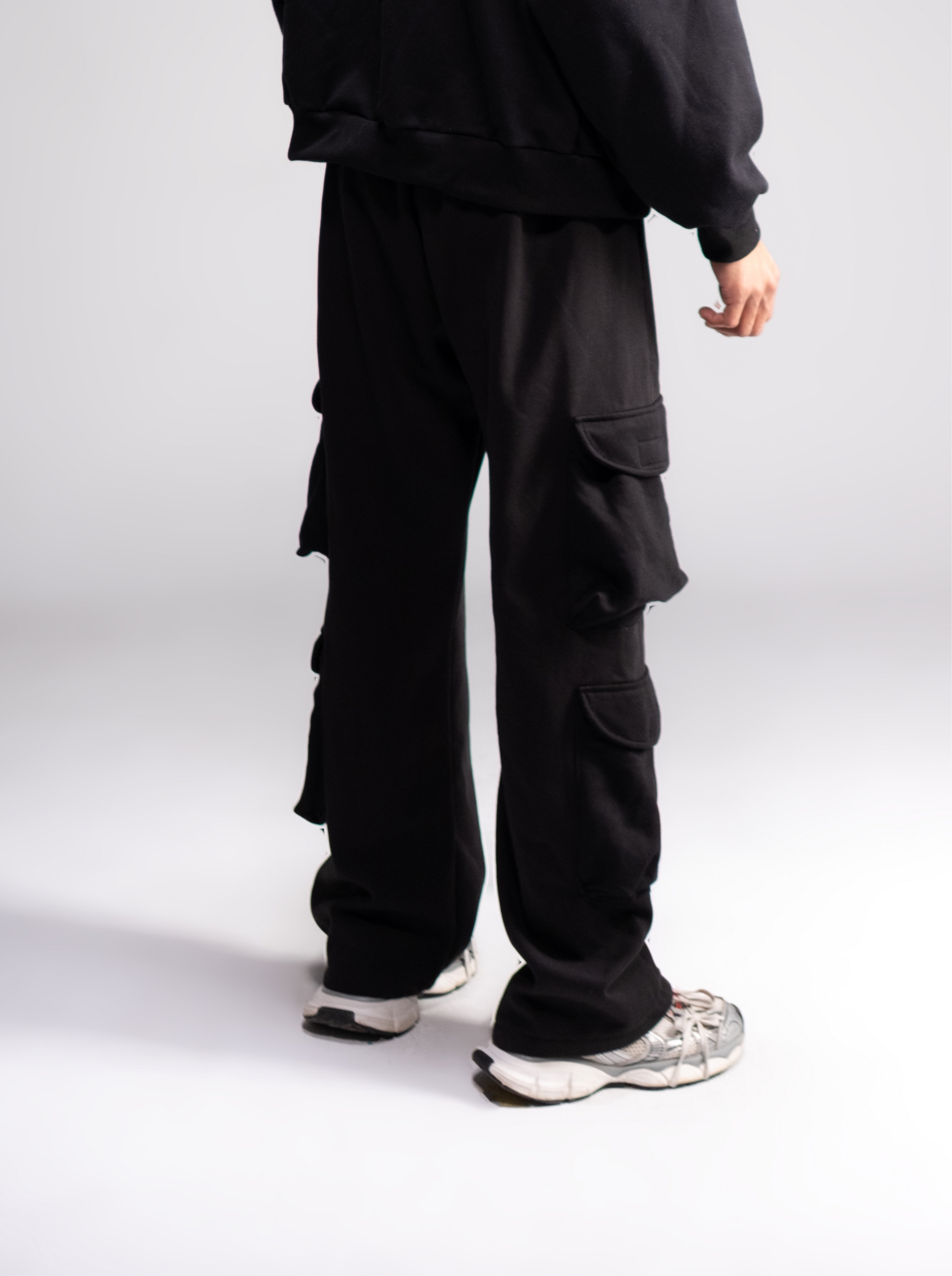 Wide leg pants with big pockets