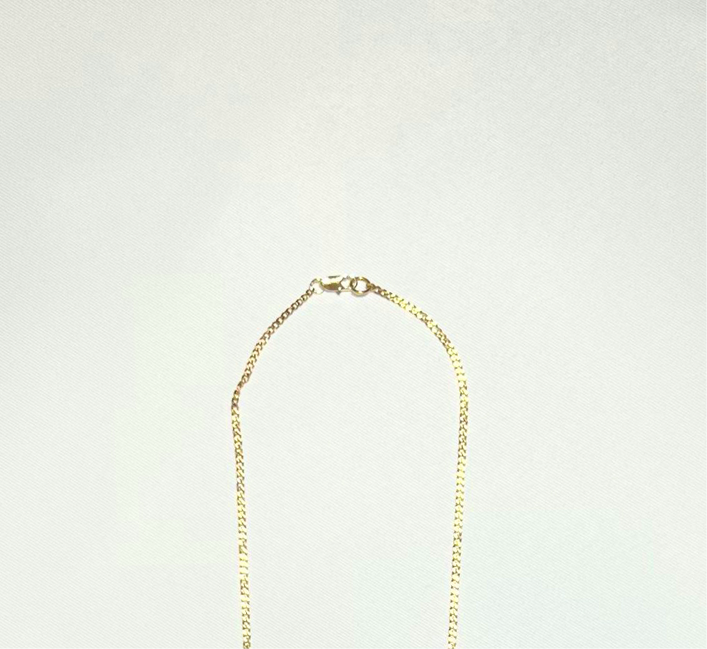 Gold metal chain