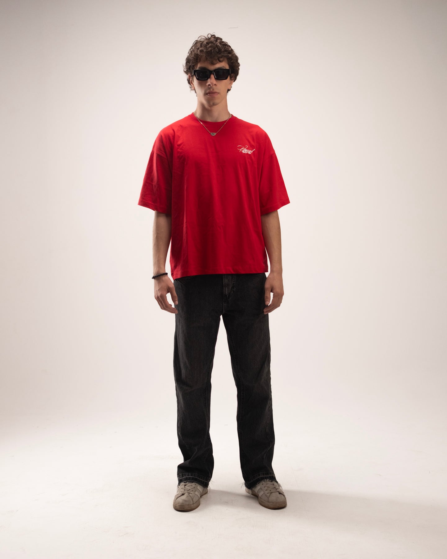 Boxy fit T-Shirt In Red