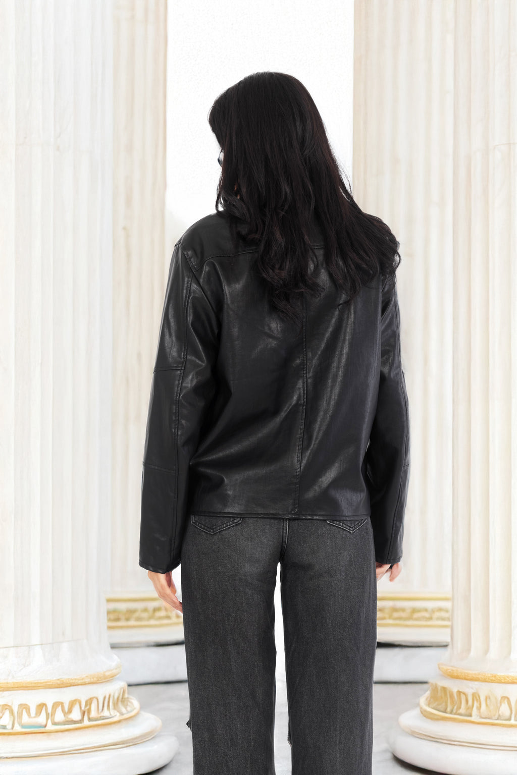 Old school leather jacket