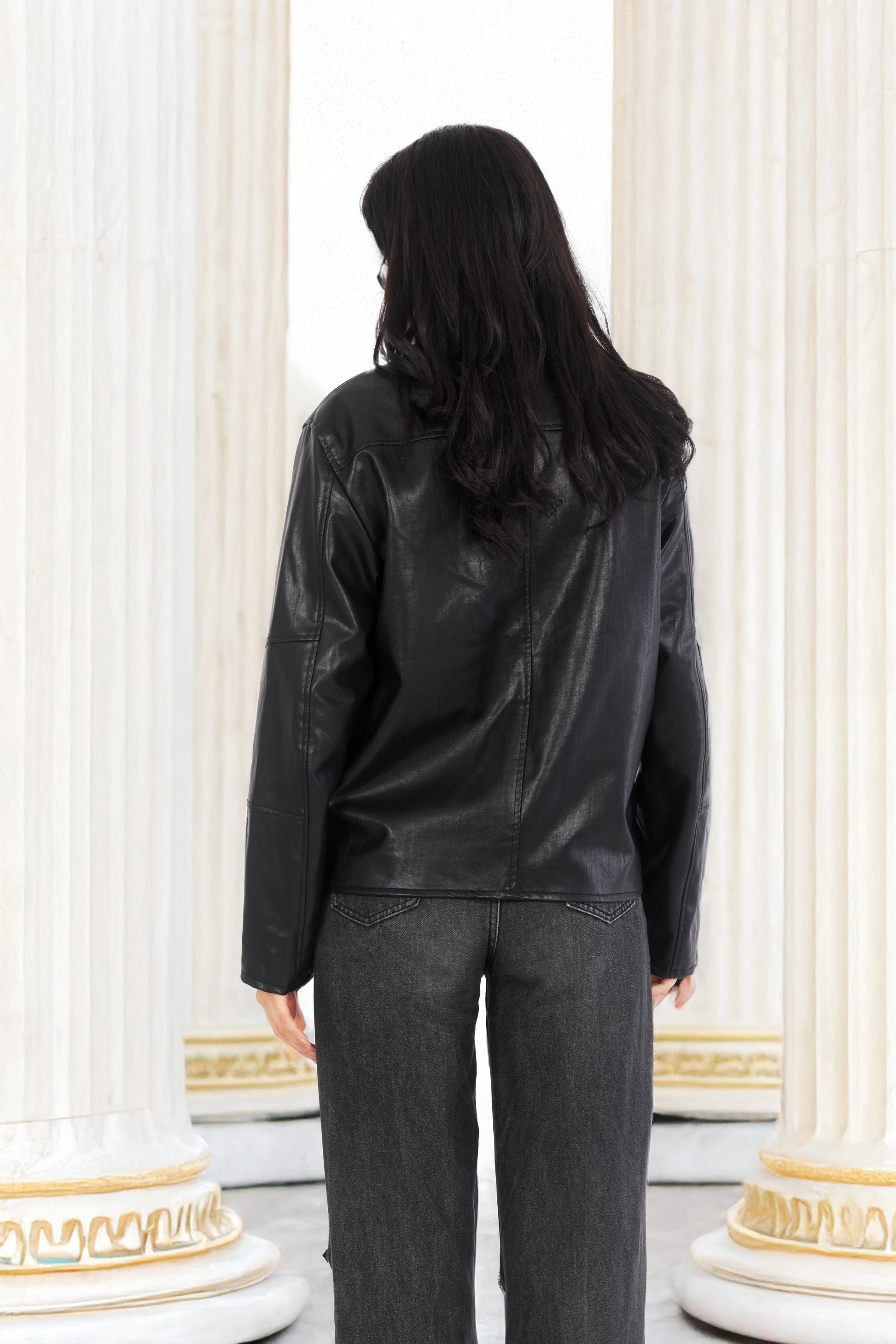 Old school leather jacket