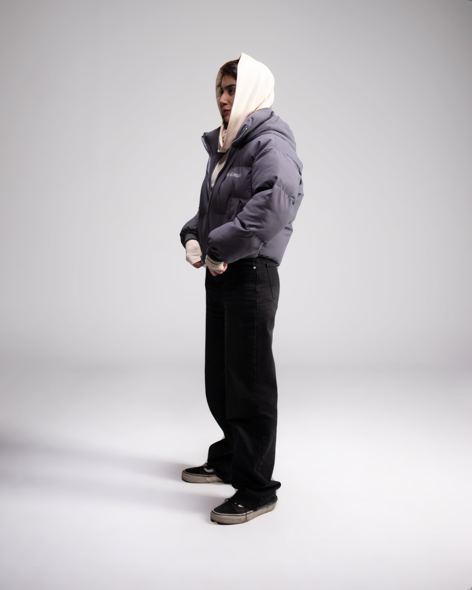 Gray Puffer jacket
