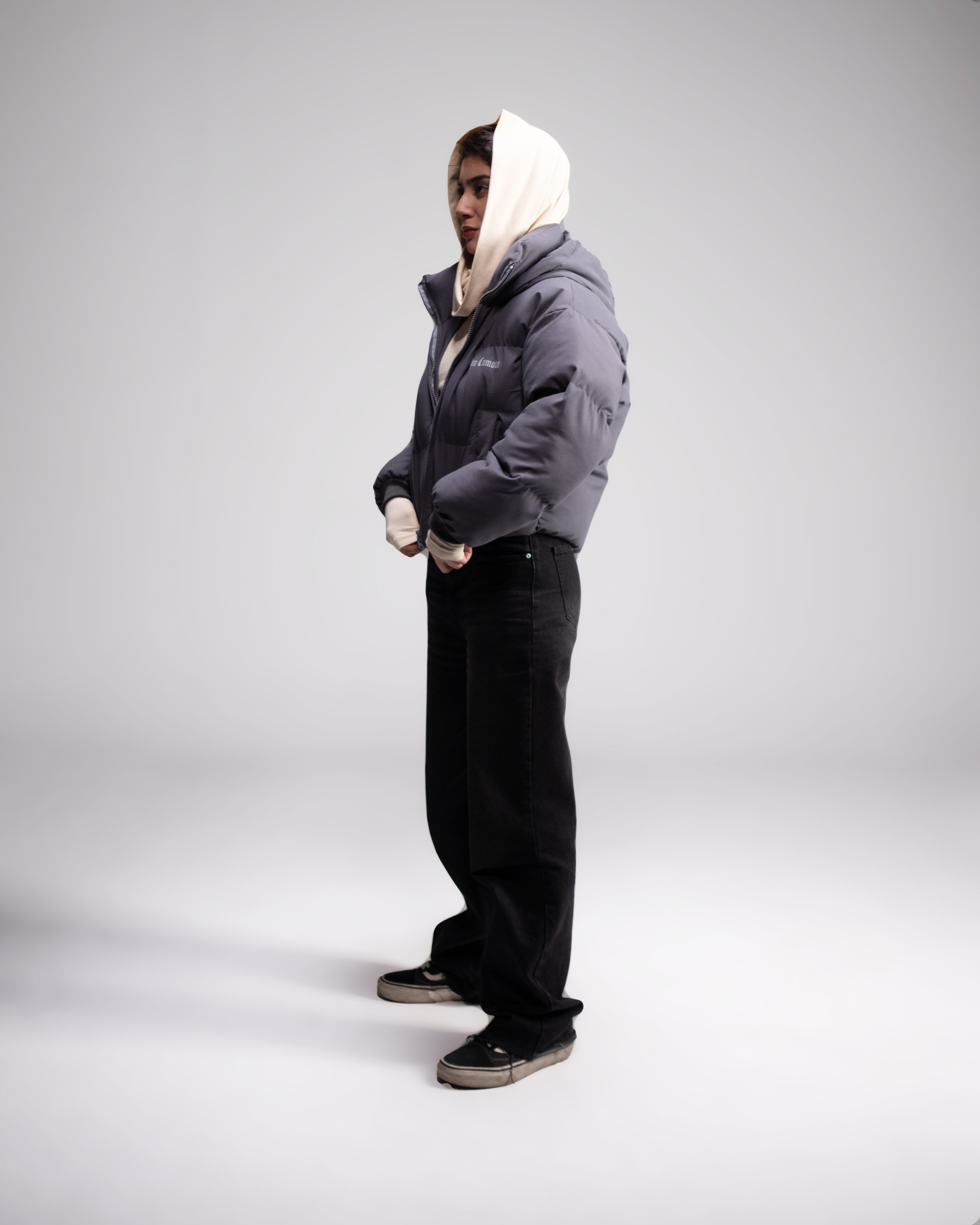 Gray Puffer jacket