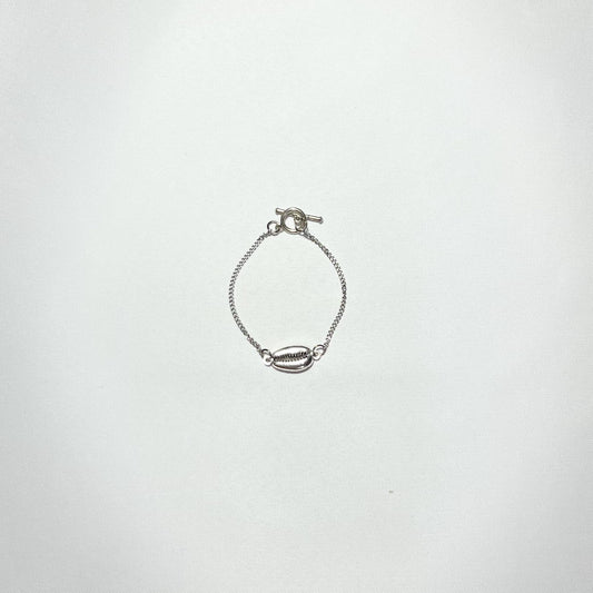 Silver pendant bracelet