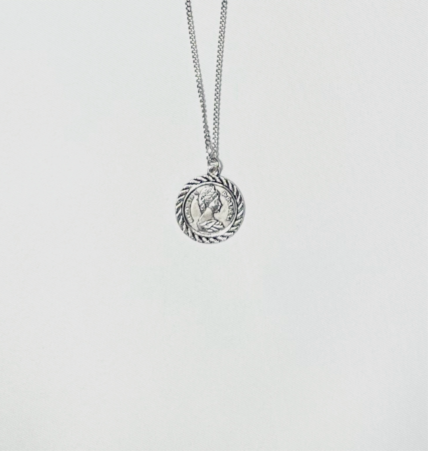 Greek coin necklace