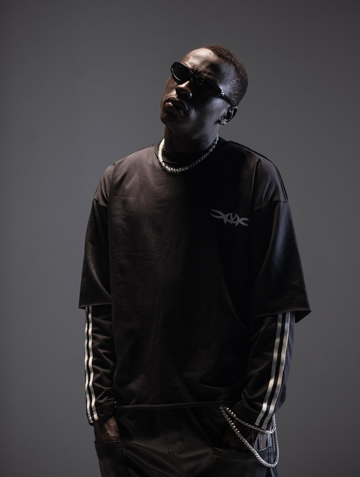 T-shirt double sleeves