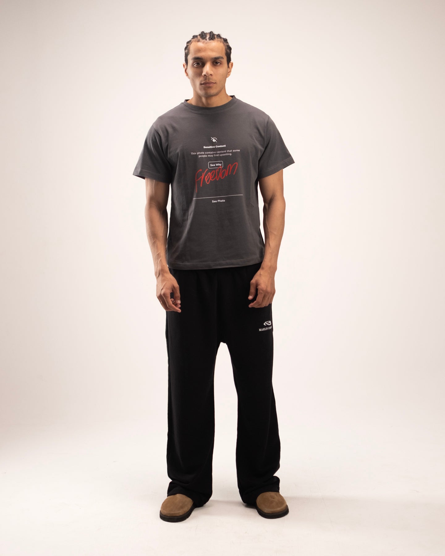 T-Shirt With freedom print