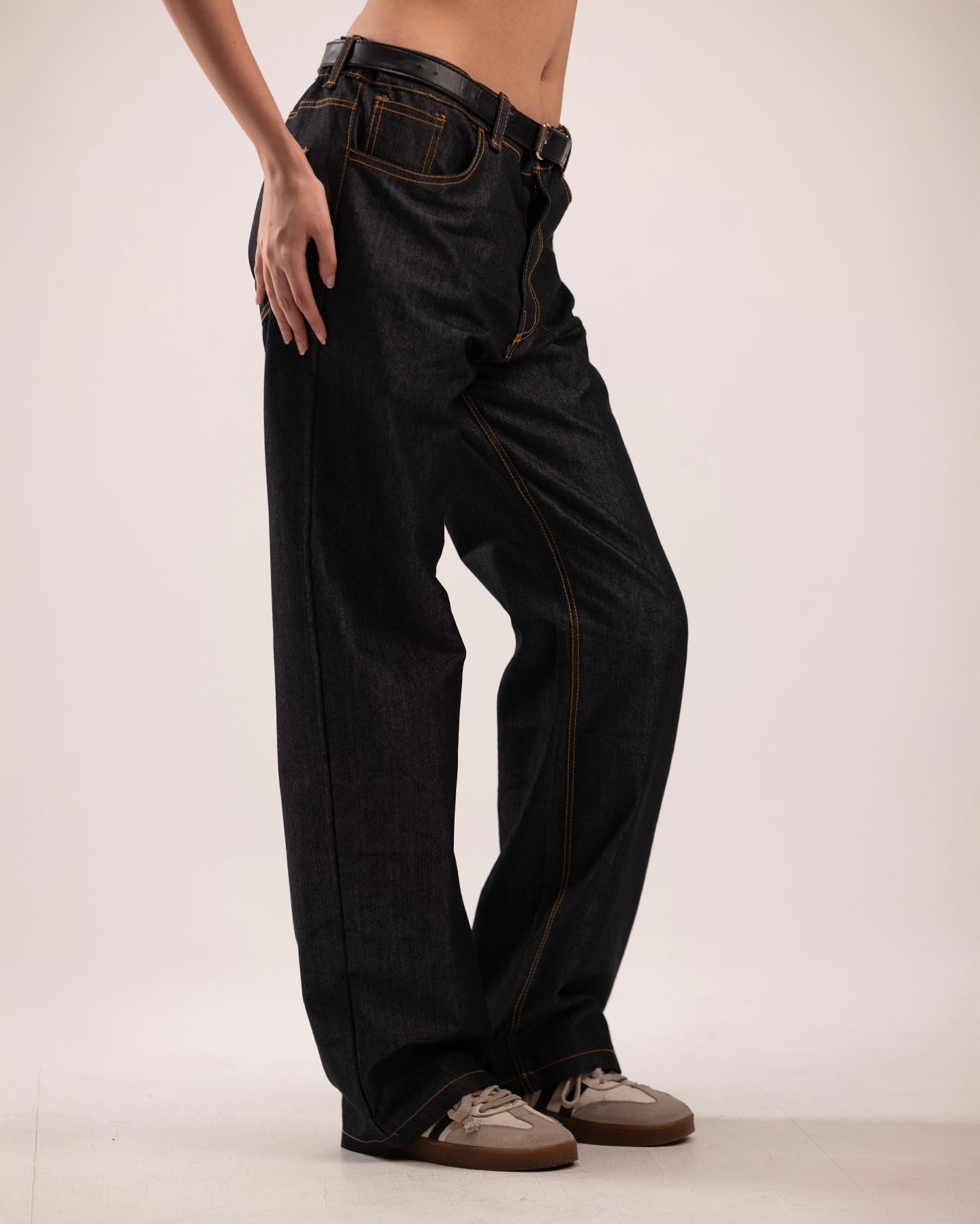 Raw jeans