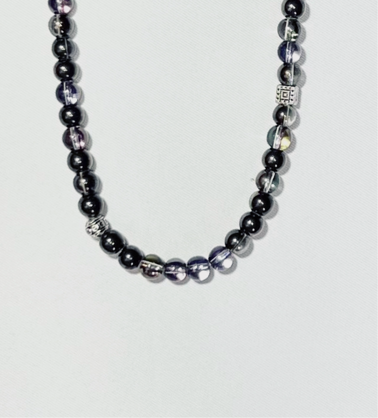 stone bead necklace