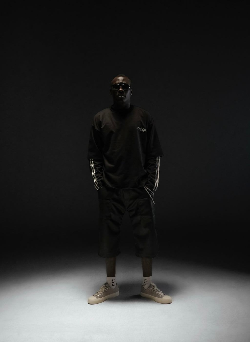 T-shirt double sleeves