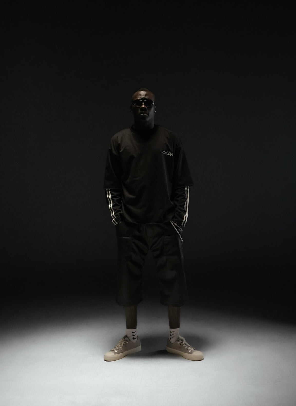 T-shirt double sleeves