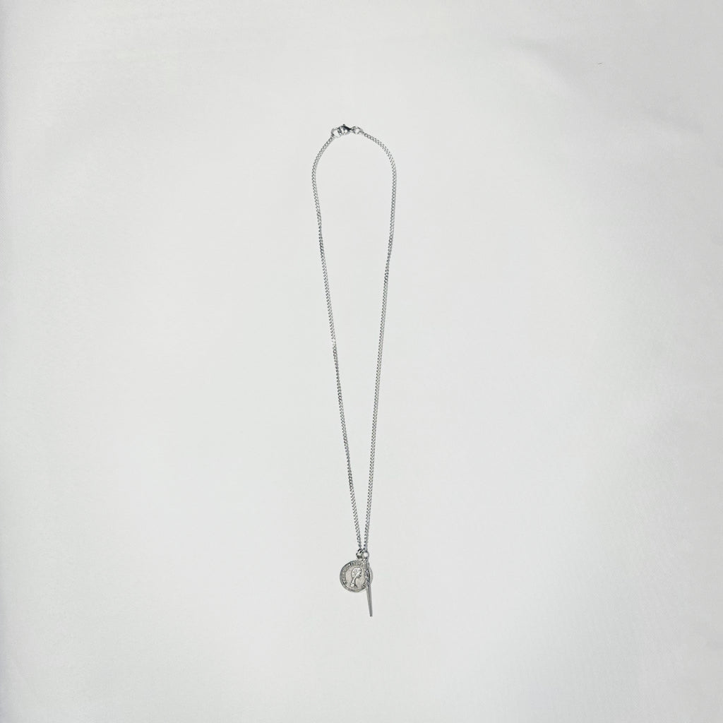Necklace double pendant