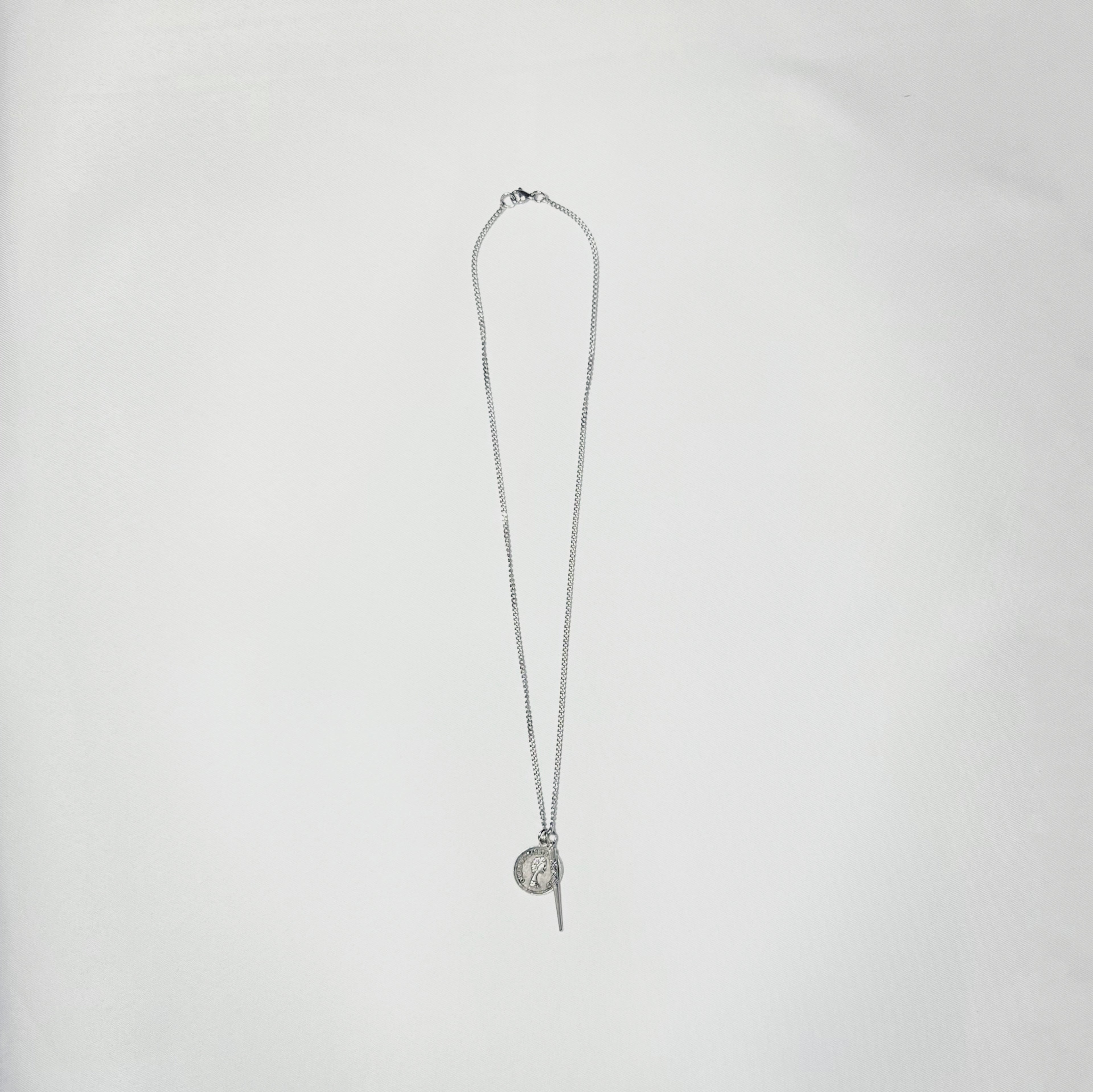 Necklace double pendant