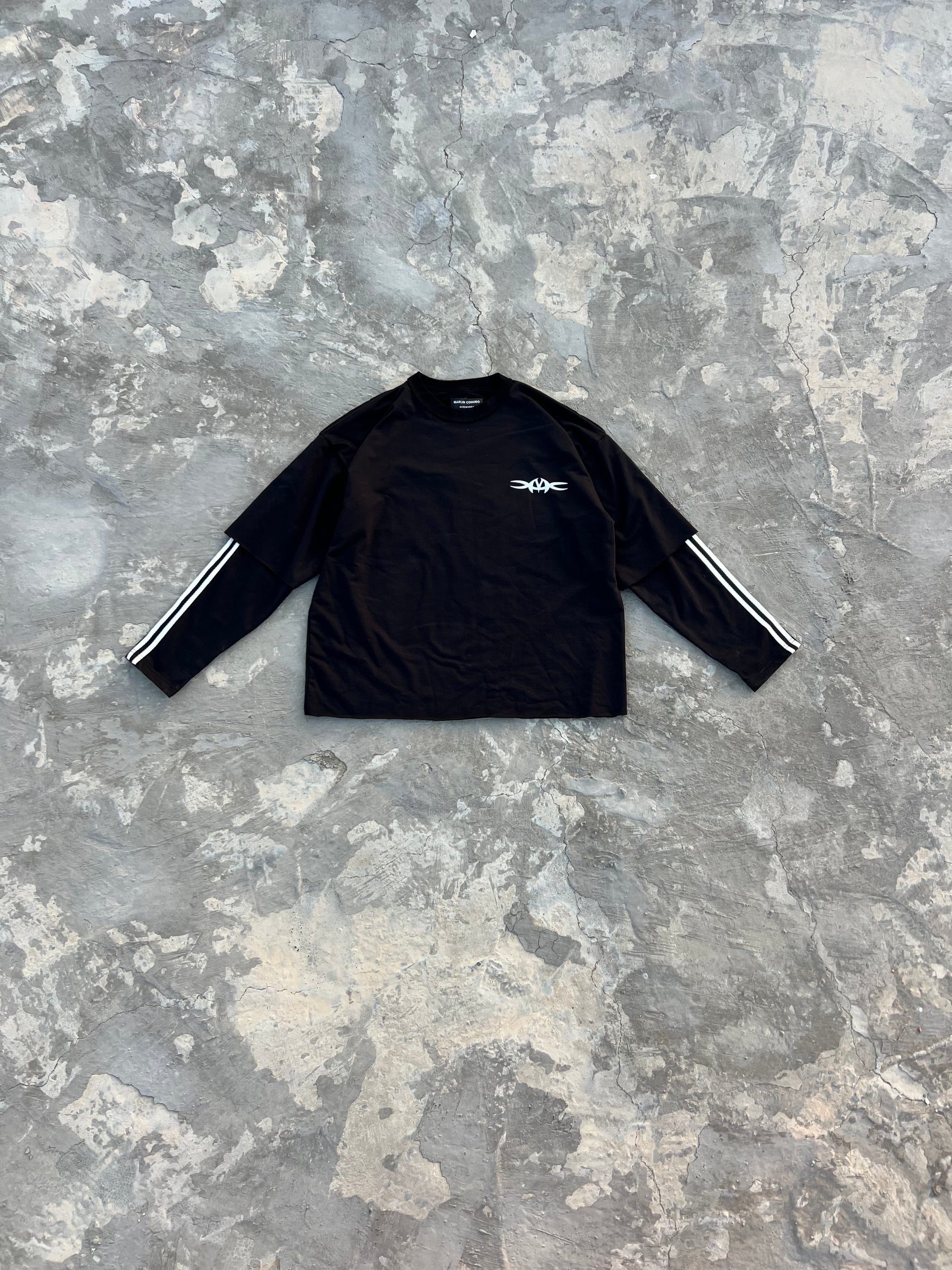 T-shirt double sleeves