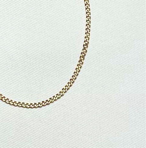 Gold chain bracelet