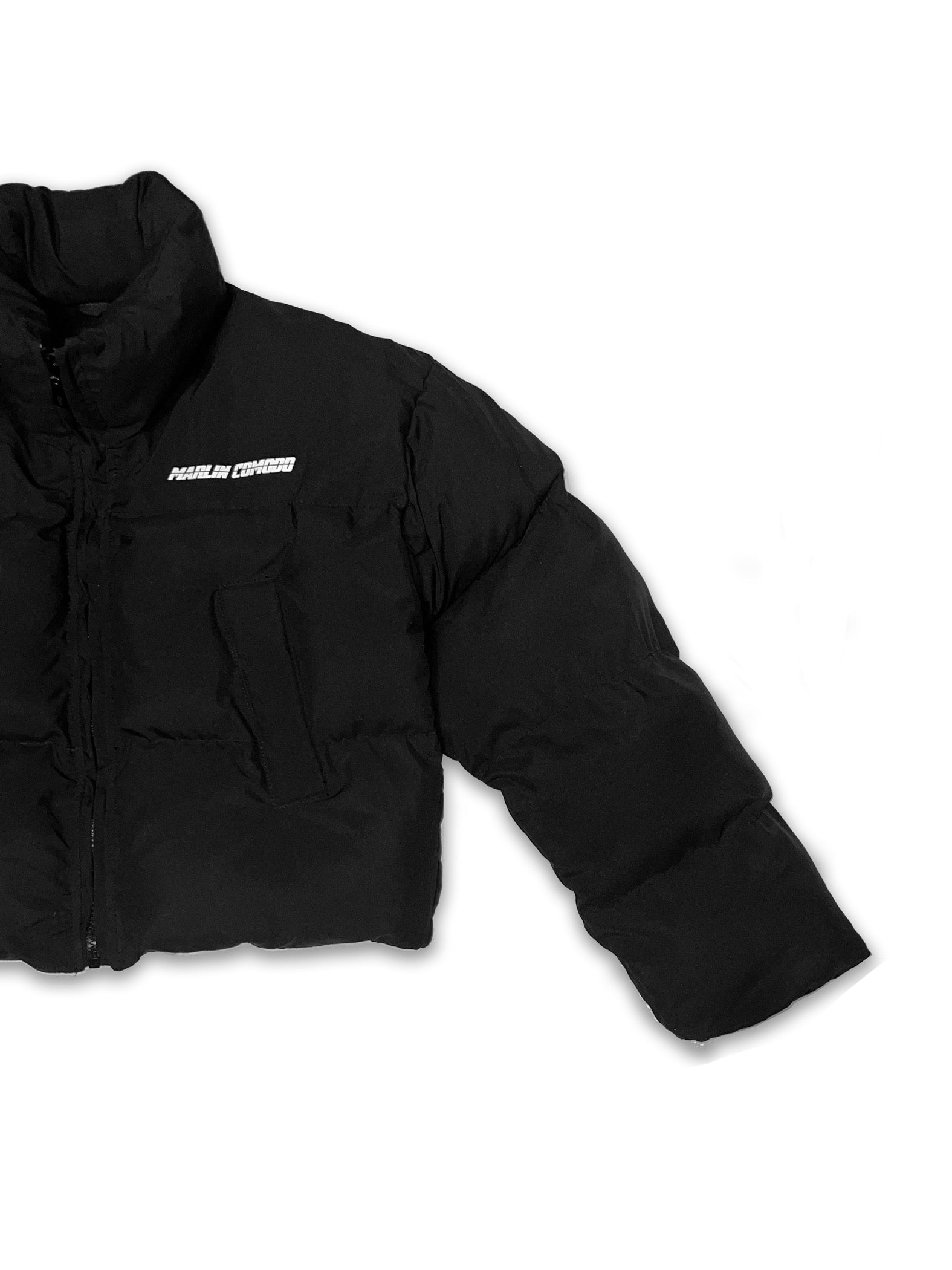 Cropped puffer jacket