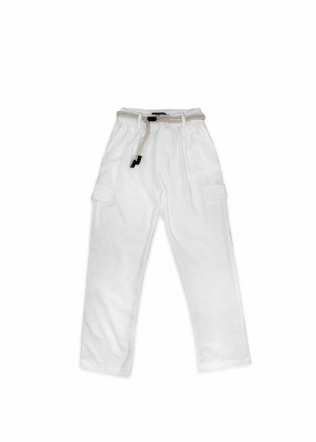 White Linen Trousers
