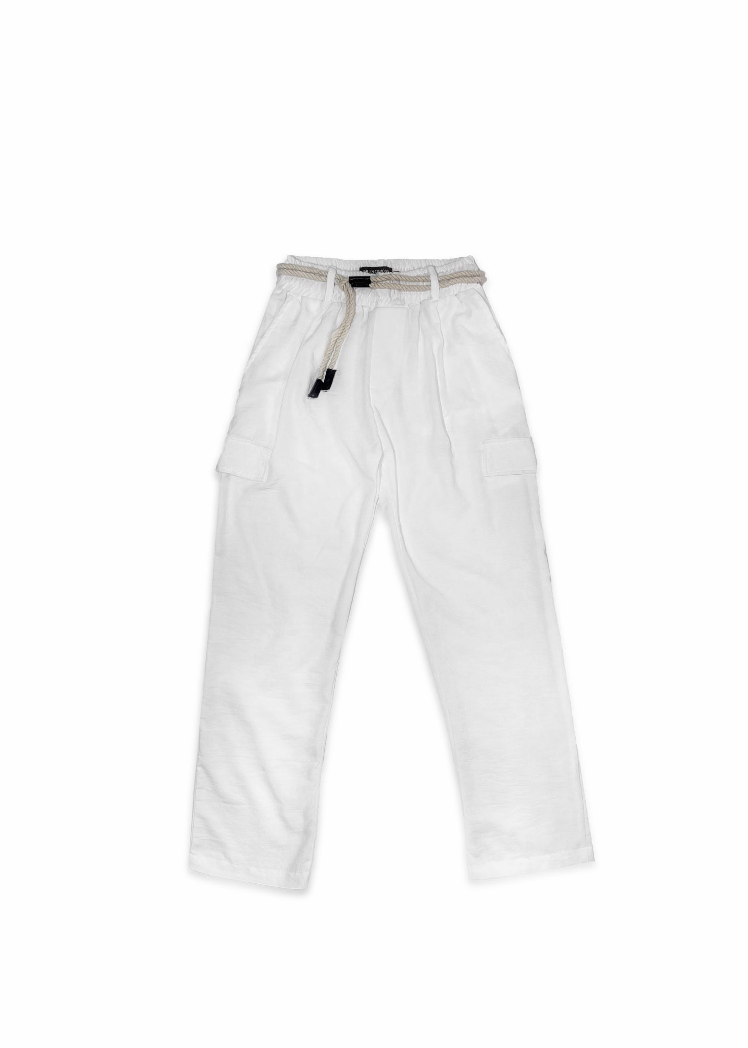 White Linen Trousers