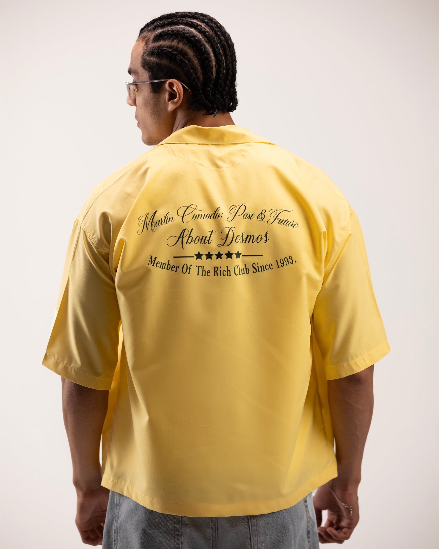 Boxy fit Shirt in yellow