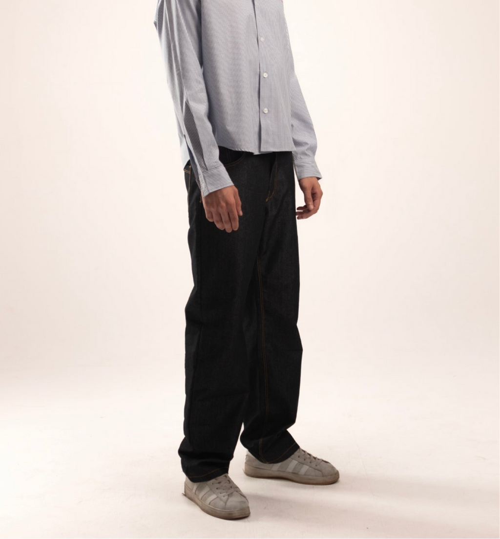 Raw jeans