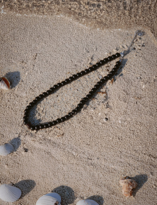 Bead black Necklace
